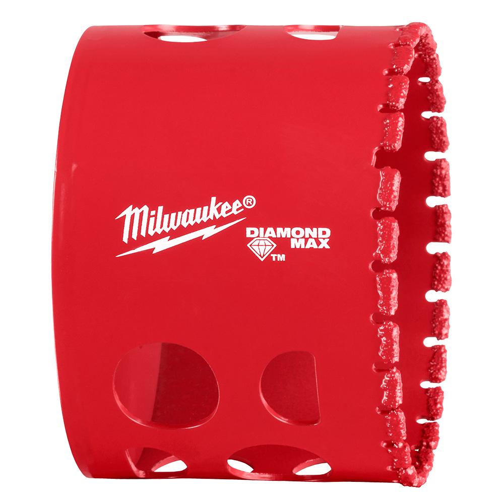 Milwaukee® 3&#34; Diamond Max™ Hole Saw<span class=' ItemWarning' style='display:block;'>Item is usually in stock, but we&#39;ll be in touch if there&#39;s a problem<br /></span>