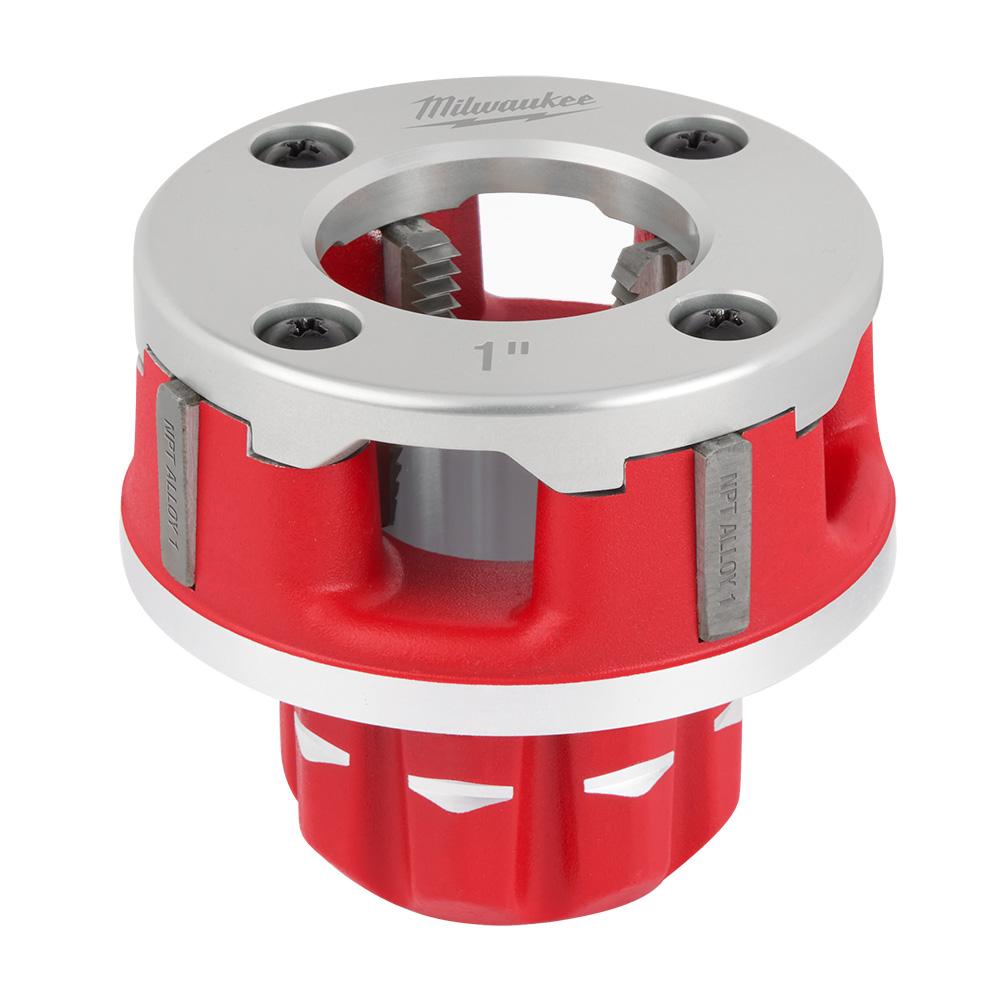 Compact 1&#34; ALLOY NPT Portable Pipe Threading Forged Aluminum Die Head<span class=' ItemWarning' style='display:block;'>Item is usually in stock, but we&#39;ll be in touch if there&#39;s a problem<br /></span>