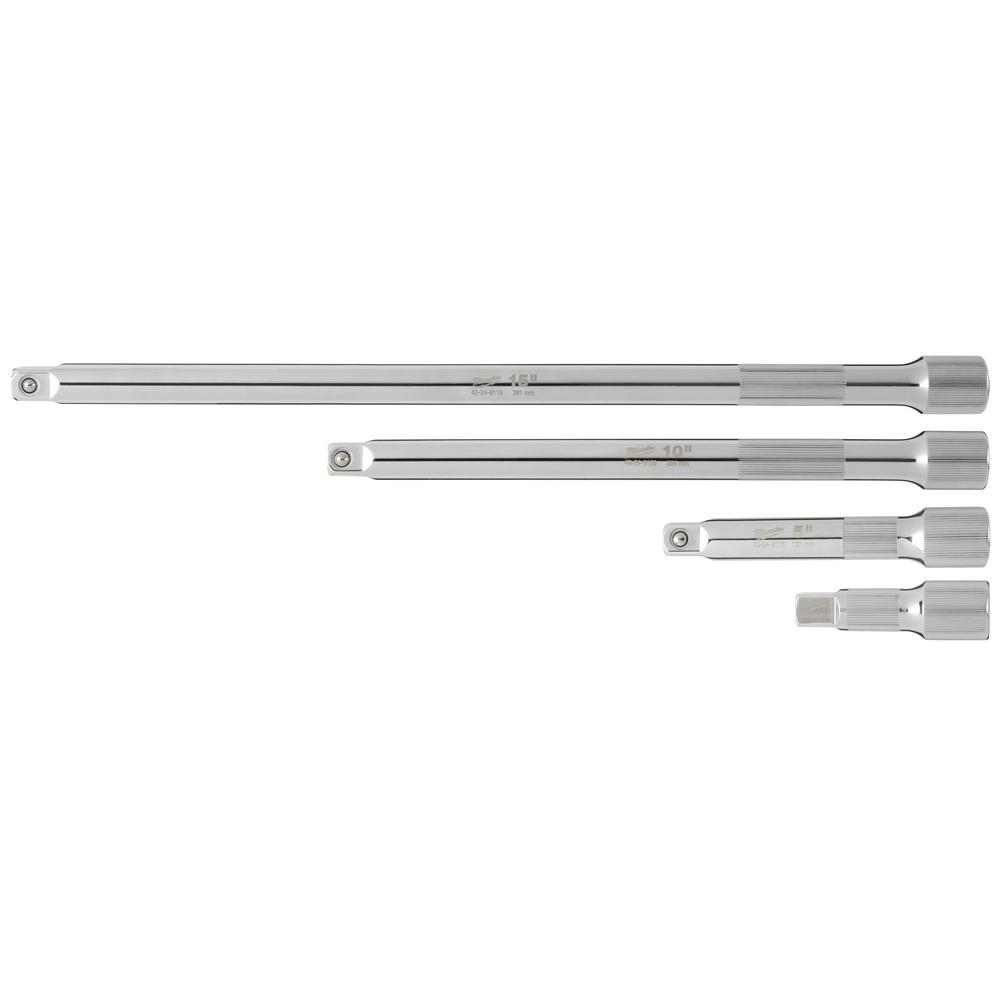 4pc 1/2” Drive Extension Set<span class=' ItemWarning' style='display:block;'>Item is usually in stock, but we&#39;ll be in touch if there&#39;s a problem<br /></span>