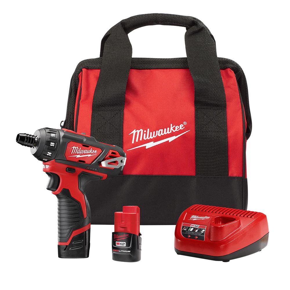 M12 1/4&#34; Hex 2 Spd Screwdriver Kit<span class=' ItemWarning' style='display:block;'>Item is usually in stock, but we&#39;ll be in touch if there&#39;s a problem<br /></span>