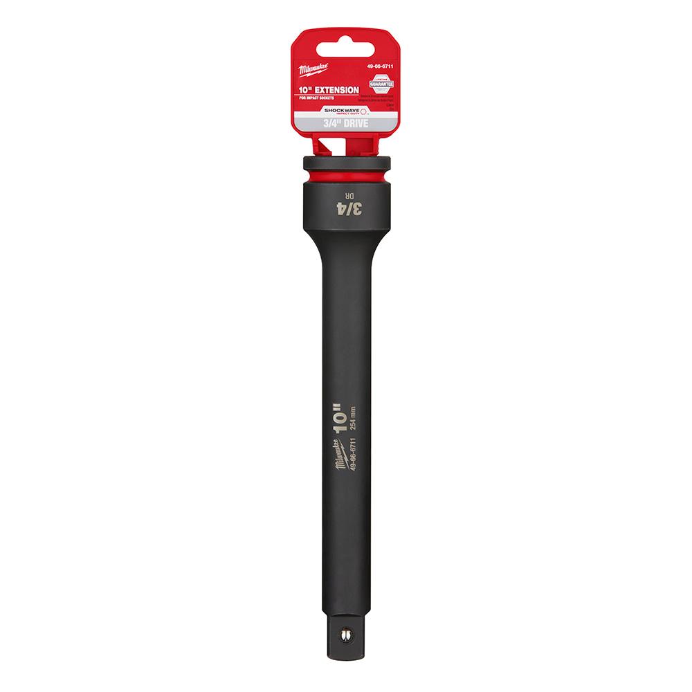 SHOCKWAVE™ Impact Duty™ 3/4&#34; Drive 10&#34; Extension<span class=' ItemWarning' style='display:block;'>Item is usually in stock, but we&#39;ll be in touch if there&#39;s a problem<br /></span>