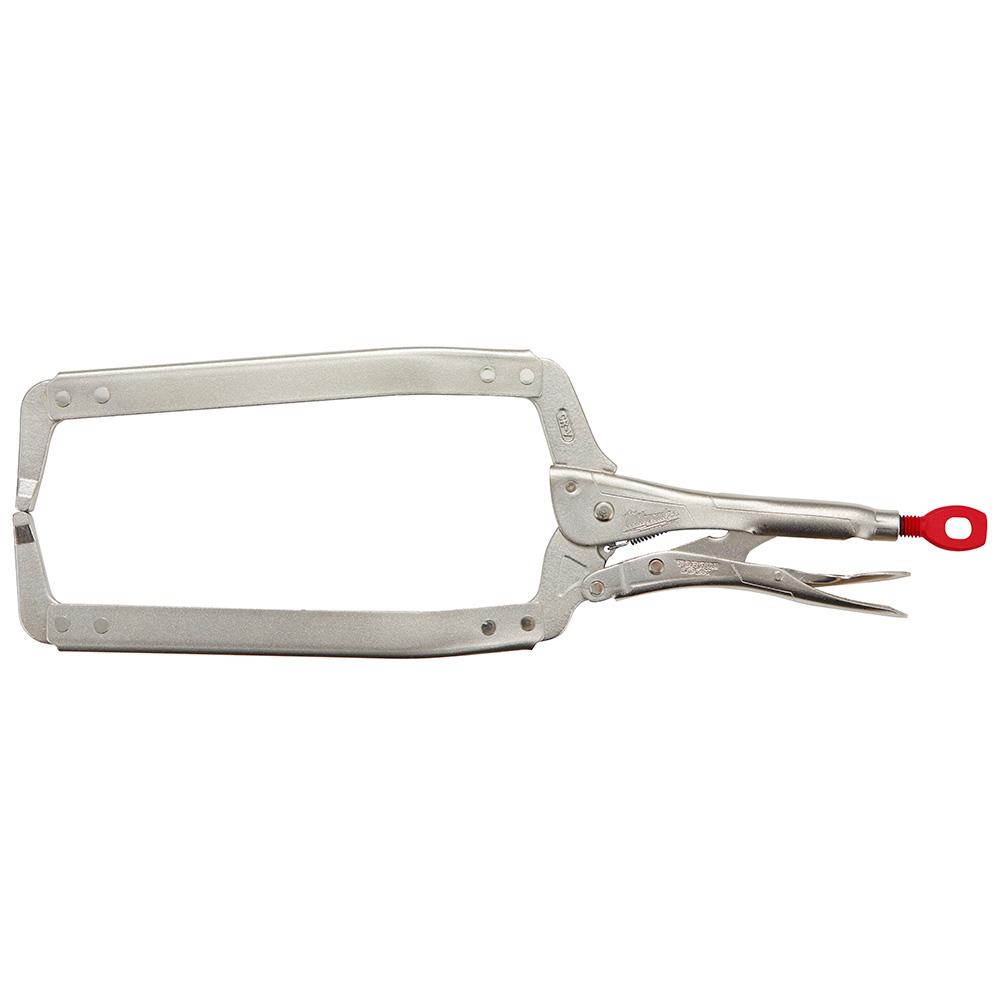 18 in. Locking Clamp With Regular Jaws<span class=' ItemWarning' style='display:block;'>Item is usually in stock, but we&#39;ll be in touch if there&#39;s a problem<br /></span>