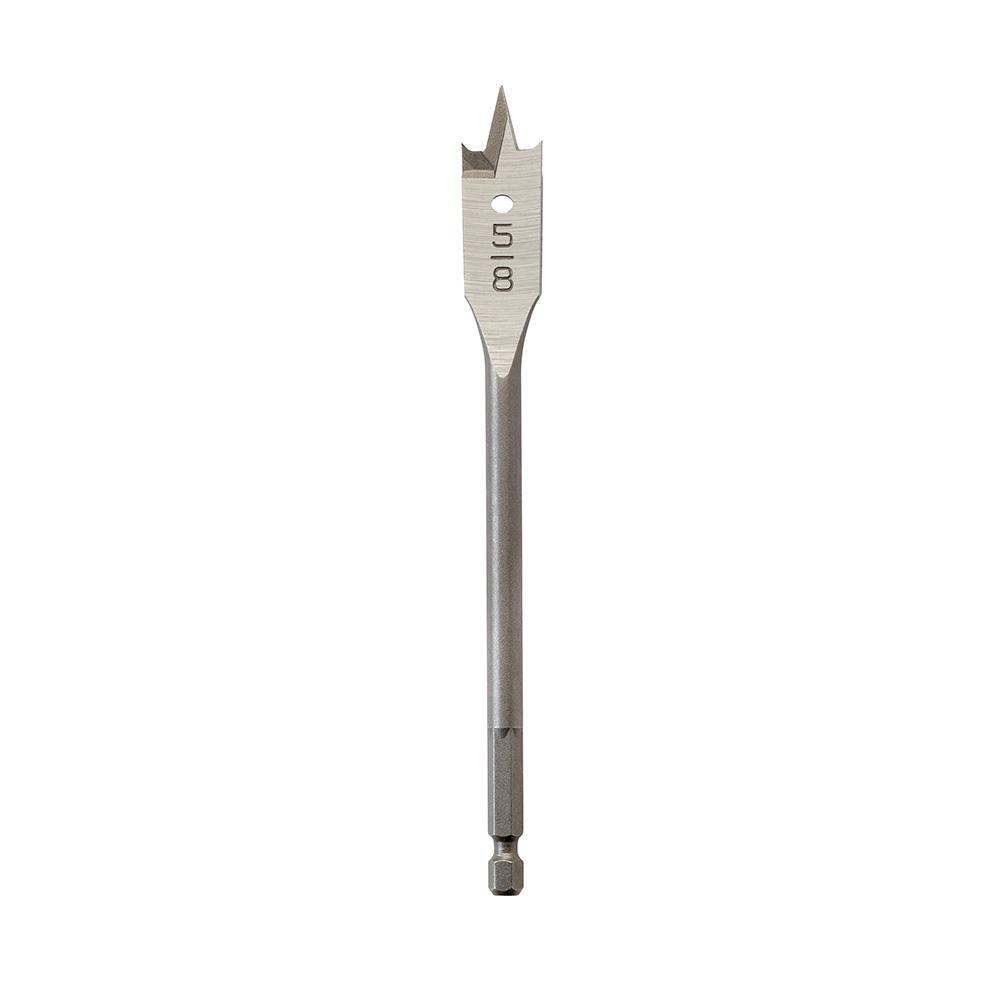 Flat Boring Bit 5/8 in. x 6 in.<span class=' ItemWarning' style='display:block;'>Item is usually in stock, but we&#39;ll be in touch if there&#39;s a problem<br /></span>