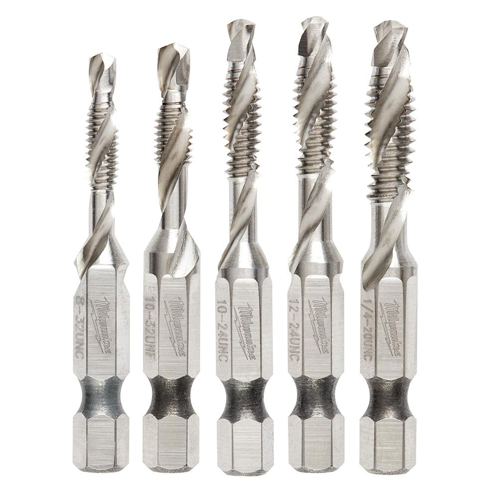 5 Pc. SAE Drill Tap Set<span class=' ItemWarning' style='display:block;'>Item is usually in stock, but we&#39;ll be in touch if there&#39;s a problem<br /></span>