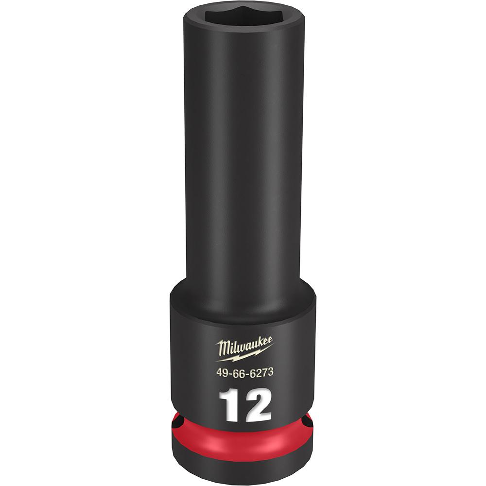 SHOCKWAVE™ Impact Duty™ 1/2&#34; Drive 12MM Deep 6 Point Socket<span class=' ItemWarning' style='display:block;'>Item is usually in stock, but we&#39;ll be in touch if there&#39;s a problem<br /></span>