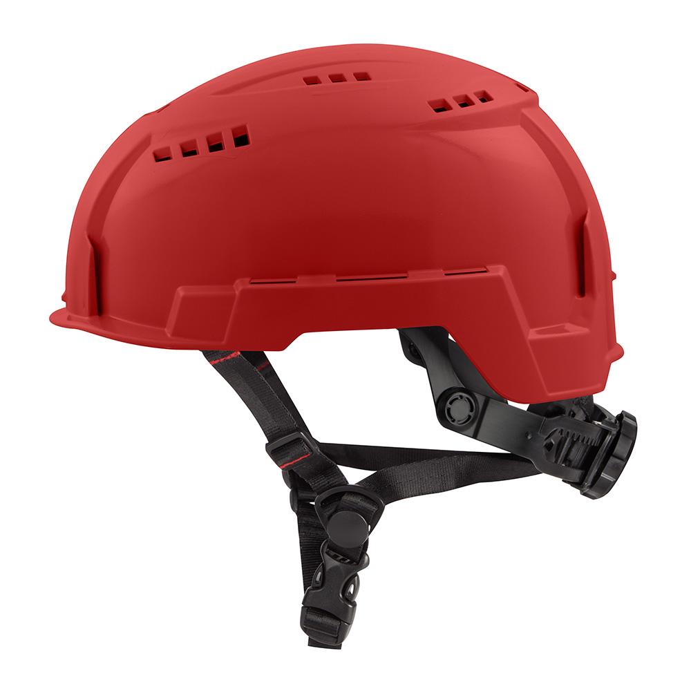 Red Vented Safety Helmet (USA) - Type 2, Class C<span class=' ItemWarning' style='display:block;'>Item is usually in stock, but we&#39;ll be in touch if there&#39;s a problem<br /></span>