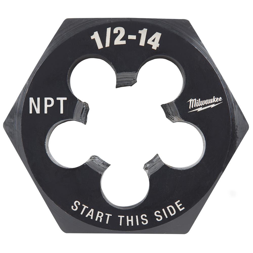 1/2&#34;-14 NPT 2-1/6&#34; Hex Threading Die<span class=' ItemWarning' style='display:block;'>Item is usually in stock, but we&#39;ll be in touch if there&#39;s a problem<br /></span>