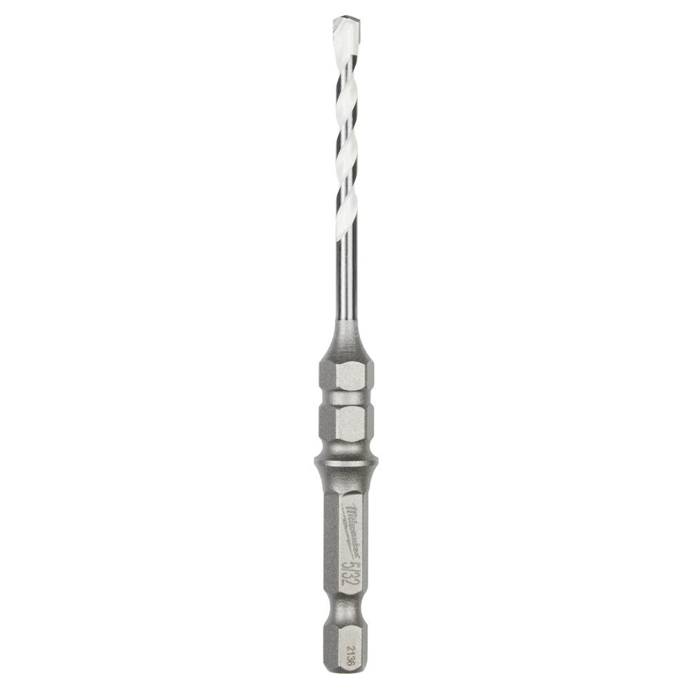 5/32&#34; x 4&#34; SHOCKWAVE™ Carbide Multi-Material Drill Bit for Concrete Screws<span class=' ItemWarning' style='display:block;'>Item is usually in stock, but we&#39;ll be in touch if there&#39;s a problem<br /></span>