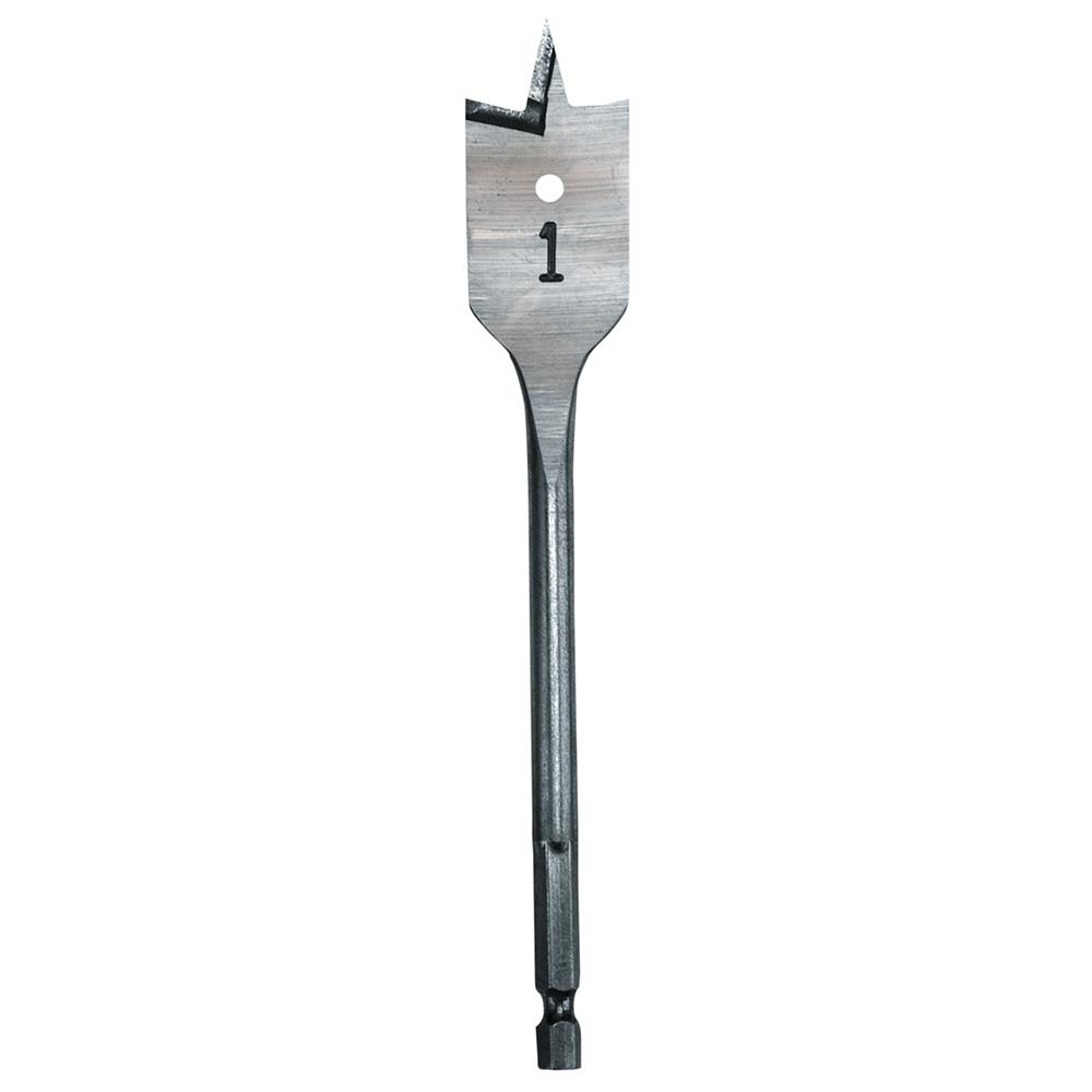 Flat Boring Bit 1 in. x 6 in.<span class=' ItemWarning' style='display:block;'>Item is usually in stock, but we&#39;ll be in touch if there&#39;s a problem<br /></span>