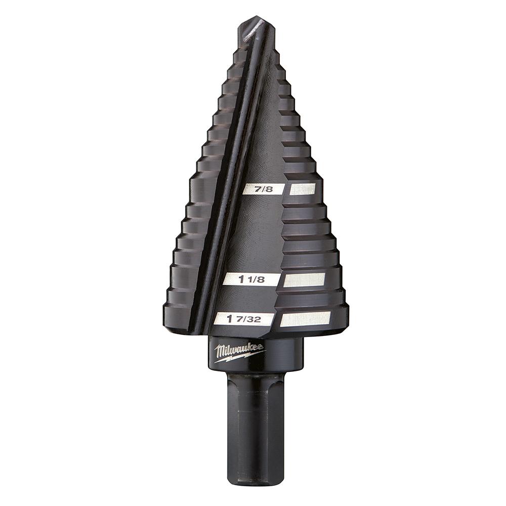 #11 Step Drill Bit, 7/8 in. to 1-7/32 in.<span class=' ItemWarning' style='display:block;'>Item is usually in stock, but we&#39;ll be in touch if there&#39;s a problem<br /></span>