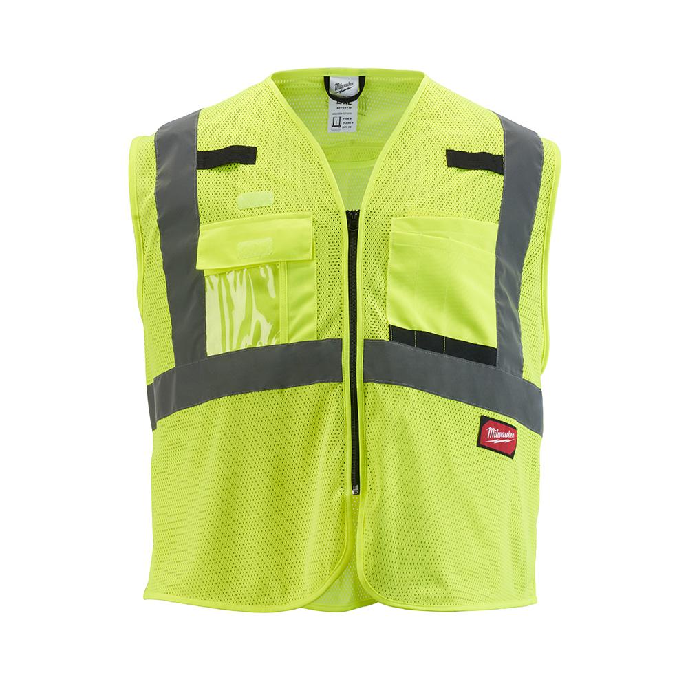 Class 2 High Visibility Yellow Mesh Safety Vest - S/M<span class=' ItemWarning' style='display:block;'>Item is usually in stock, but we&#39;ll be in touch if there&#39;s a problem<br /></span>