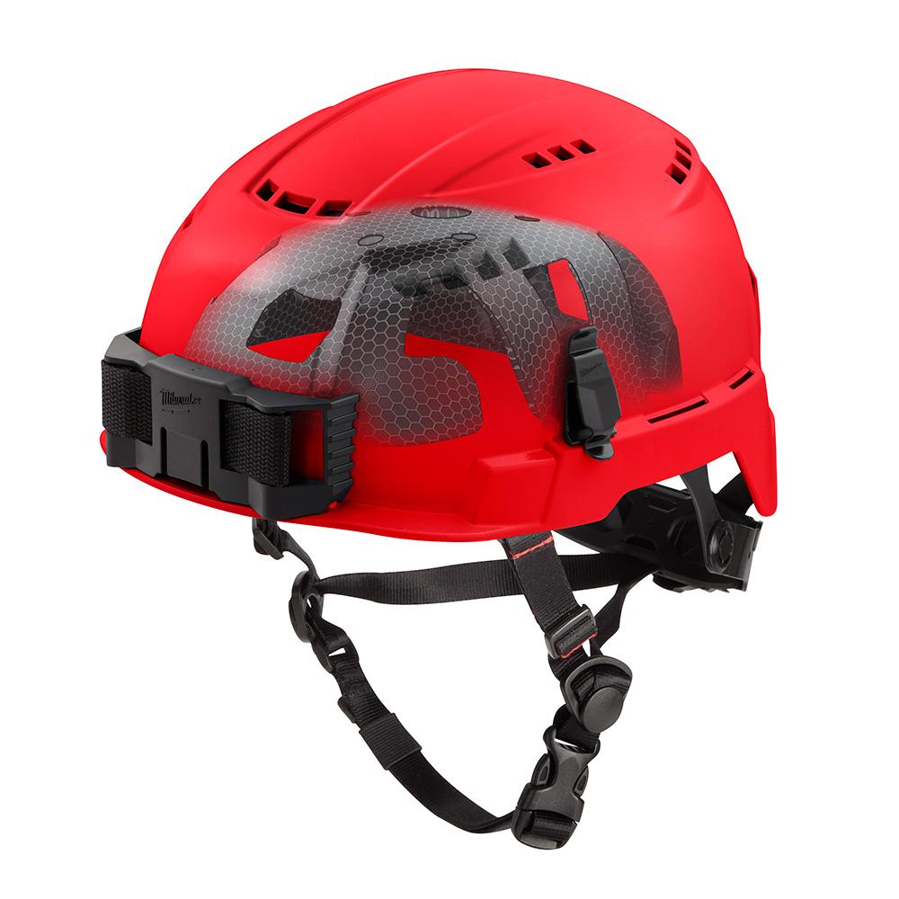 BOLT™ Red Vented Safety Helmet with IMPACT ARMOR™ Liner (USA) - Type 2, Class C<span class=' ItemWarning' style='display:block;'>Item is usually in stock, but we&#39;ll be in touch if there&#39;s a problem<br /></span>