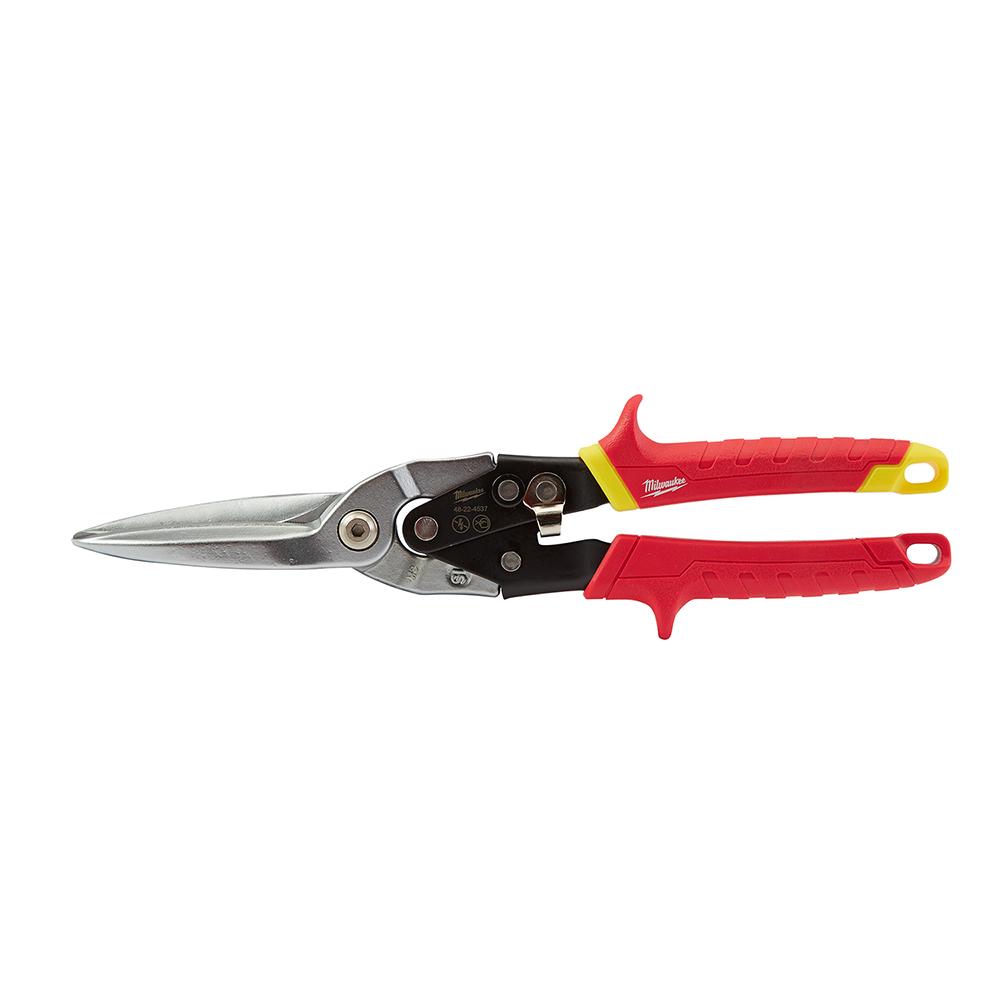 Long Cut Straight Aviation Snips<span class=' ItemWarning' style='display:block;'>Item is usually in stock, but we&#39;ll be in touch if there&#39;s a problem<br /></span>