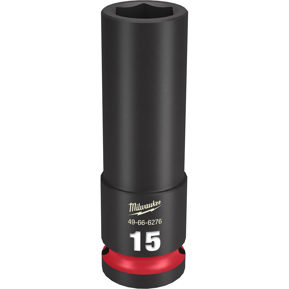 SHOCKWAVE™ Impact Duty™ 1/2&#34; Drive 15MM Deep 6 Point Socket<span class=' ItemWarning' style='display:block;'>Item is usually in stock, but we&#39;ll be in touch if there&#39;s a problem<br /></span>