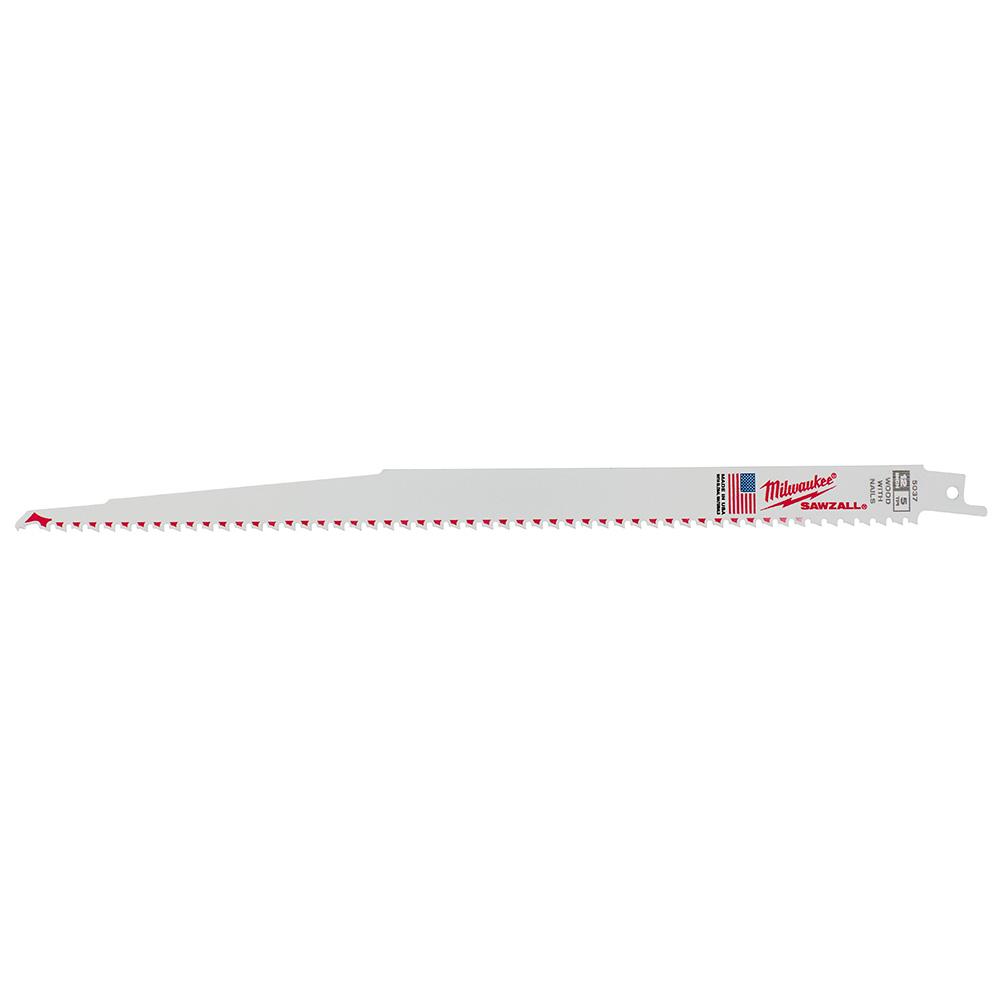 12 in. 5TPI Sawzall Blade<span class=' ItemWarning' style='display:block;'>Item is usually in stock, but we&#39;ll be in touch if there&#39;s a problem<br /></span>