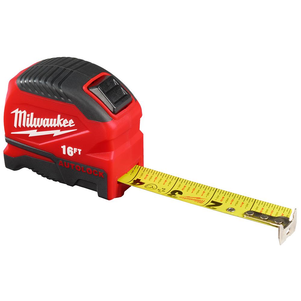 16ft Auto-Lock Tape Measure<span class=' ItemWarning' style='display:block;'>Item is usually in stock, but we&#39;ll be in touch if there&#39;s a problem<br /></span>