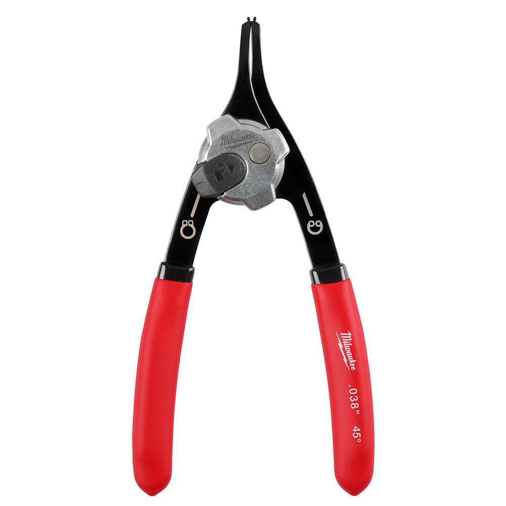 .038&#34; Convertible Snap Ring Pliers - 45°<span class=' ItemWarning' style='display:block;'>Item is usually in stock, but we&#39;ll be in touch if there&#39;s a problem<br /></span>