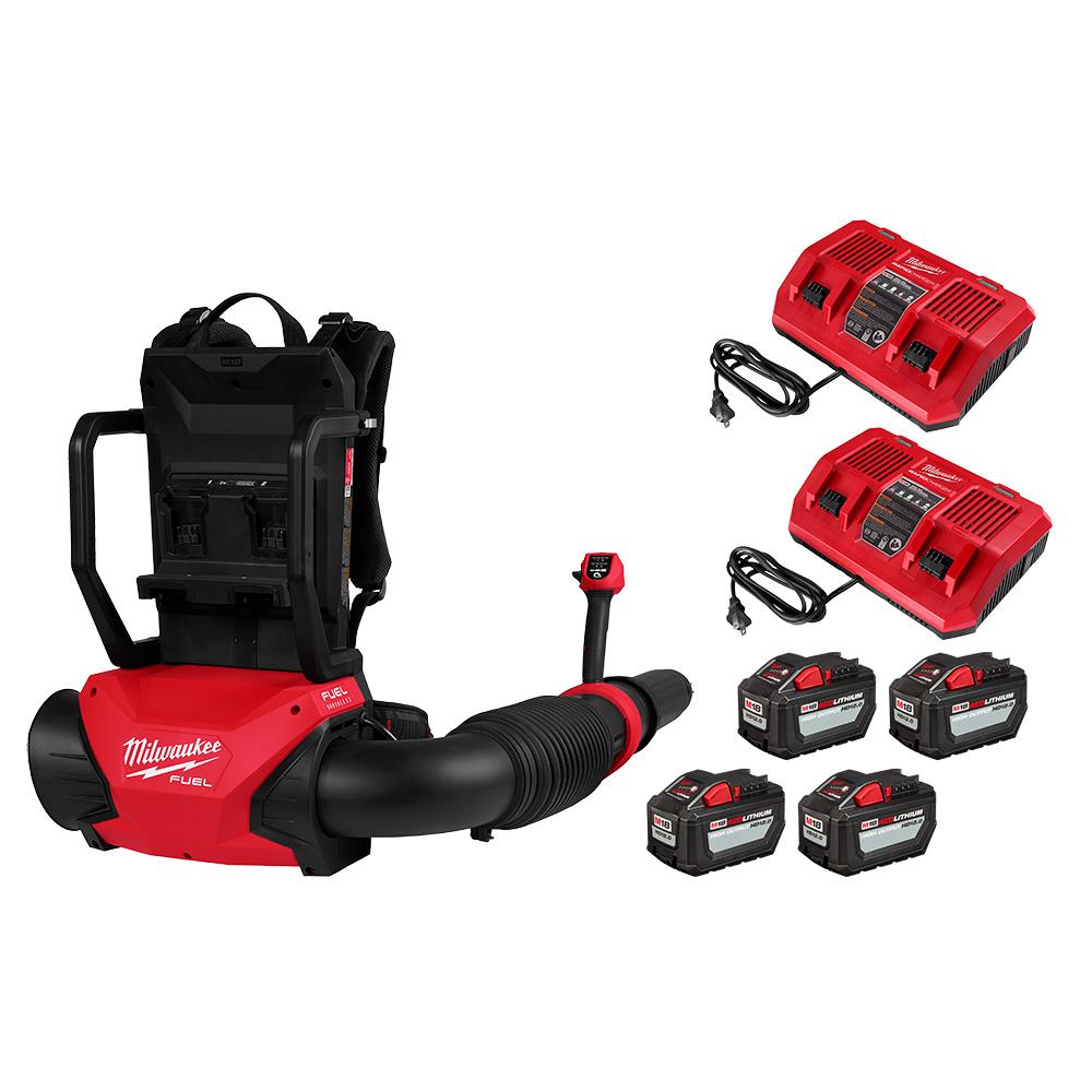 M18 FUEL™ Dual Battery Backpack Blower Kit<span class=' ItemWarning' style='display:block;'>Item is usually in stock, but we&#39;ll be in touch if there&#39;s a problem<br /></span>