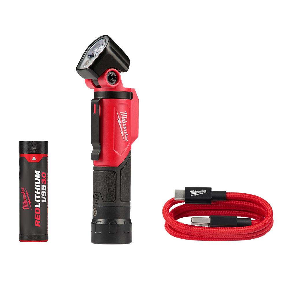 REDLITHIUM™ USB Pivoting Flashlight<span class=' ItemWarning' style='display:block;'>Item is usually in stock, but we&#39;ll be in touch if there&#39;s a problem<br /></span>