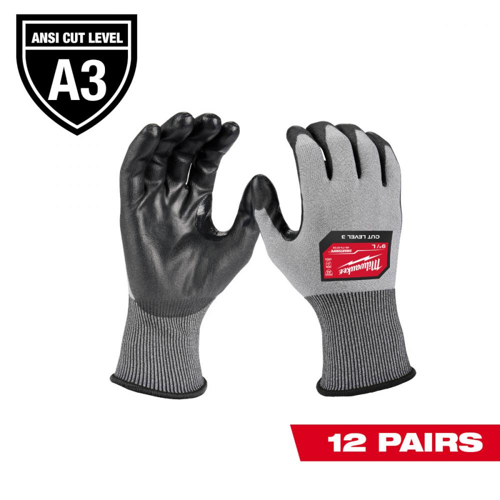 12 Pair Cut Level 3 High Dexterity Polyurethane Dipped Gloves - S<span class=' ItemWarning' style='display:block;'>Item is usually in stock, but we&#39;ll be in touch if there&#39;s a problem<br /></span>