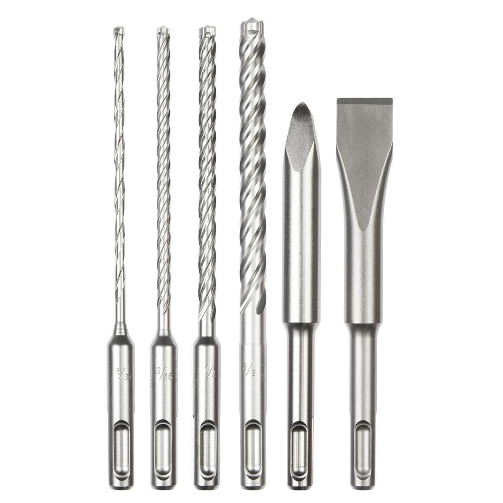 6pc. SDS Plus MX4™ 4-Cutter & Chisel Kit<span class=' ItemWarning' style='display:block;'>Item is usually in stock, but we&#39;ll be in touch if there&#39;s a problem<br /></span>