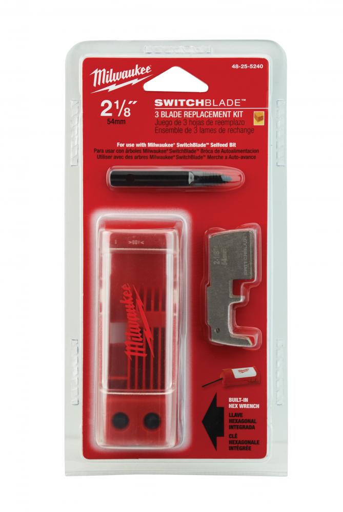 2-1/8 in. SWITCHBLADE™ 3 Blade Replacement Kit<span class=' ItemWarning' style='display:block;'>Item is usually in stock, but we&#39;ll be in touch if there&#39;s a problem<br /></span>