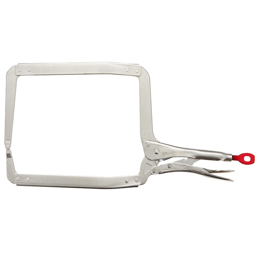 18 in. Locking Clamp With Deep Jaws<span class=' ItemWarning' style='display:block;'>Item is usually in stock, but we&#39;ll be in touch if there&#39;s a problem<br /></span>