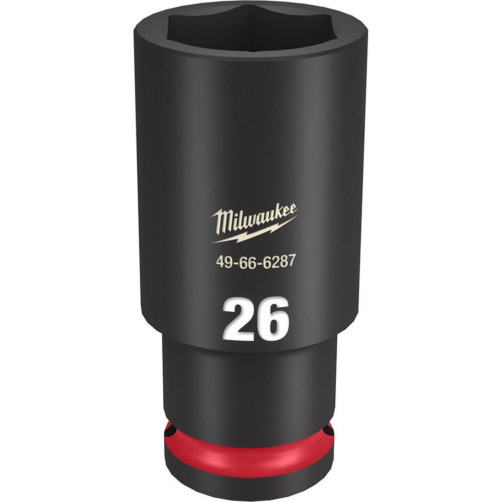 SHOCKWAVE™ Impact Duty™ 1/2&#34; Drive 26MM Deep 6 Point Socket<span class=' ItemWarning' style='display:block;'>Item is usually in stock, but we&#39;ll be in touch if there&#39;s a problem<br /></span>