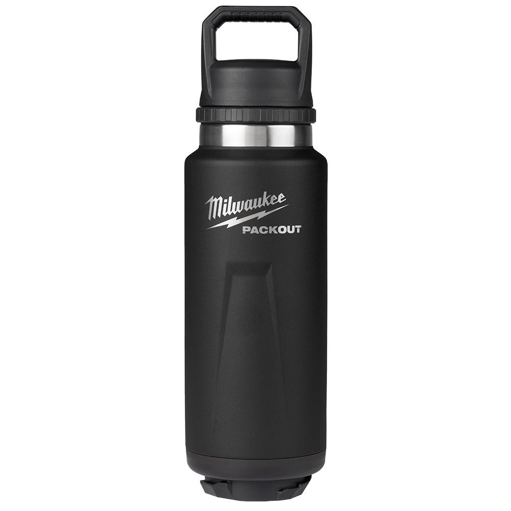 PACKOUT™ 36oz Insulated Bottle with Chug Lid - Black<span class=' ItemWarning' style='display:block;'>Item is usually in stock, but we&#39;ll be in touch if there&#39;s a problem<br /></span>