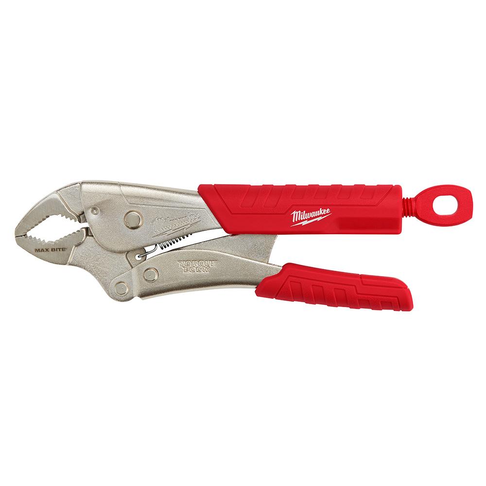 10 in. Curved Jaw Locking Pliers With Maxbite And Durable Grip<span class=' ItemWarning' style='display:block;'>Item is usually in stock, but we&#39;ll be in touch if there&#39;s a problem<br /></span>