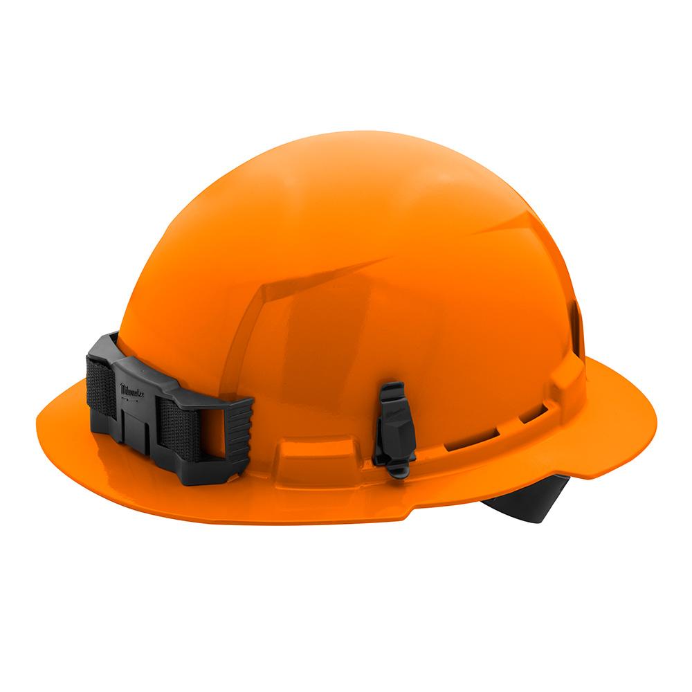 Orange Full Brim Hard Hat w/4pt Ratcheting Suspension - Type 1, Class E<span class=' ItemWarning' style='display:block;'>Item is usually in stock, but we&#39;ll be in touch if there&#39;s a problem<br /></span>