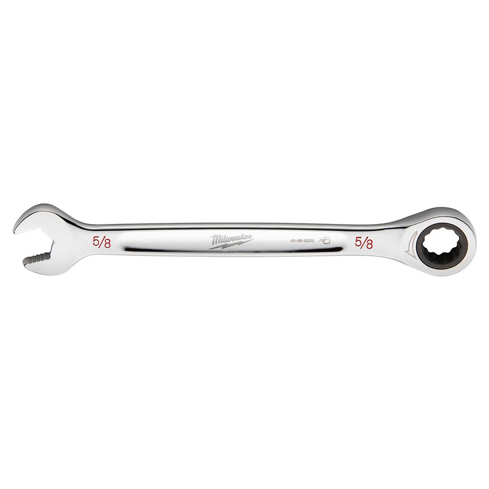 5/8 in. SAE Ratcheting Combination Wrench<span class=' ItemWarning' style='display:block;'>Item is usually in stock, but we&#39;ll be in touch if there&#39;s a problem<br /></span>