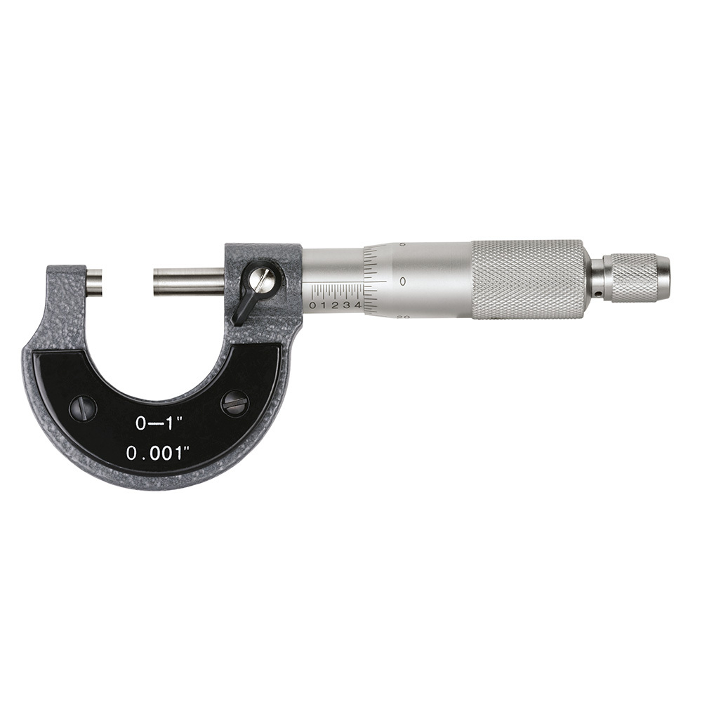 1 in. Micrometer<span class=' ItemWarning' style='display:block;'>Item is usually in stock, but we&#39;ll be in touch if there&#39;s a problem<br /></span>