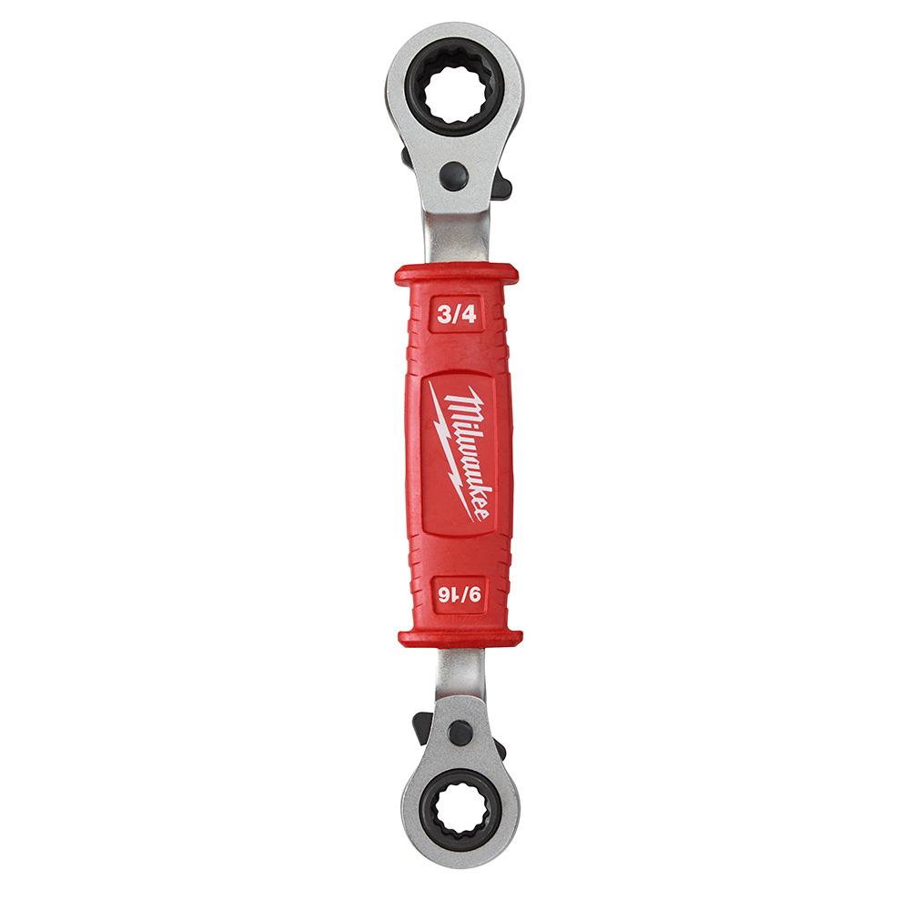 Lineman’s 4-in-1 Insulated Ratcheting Box Wrench<span class=' ItemWarning' style='display:block;'>Item is usually in stock, but we&#39;ll be in touch if there&#39;s a problem<br /></span>