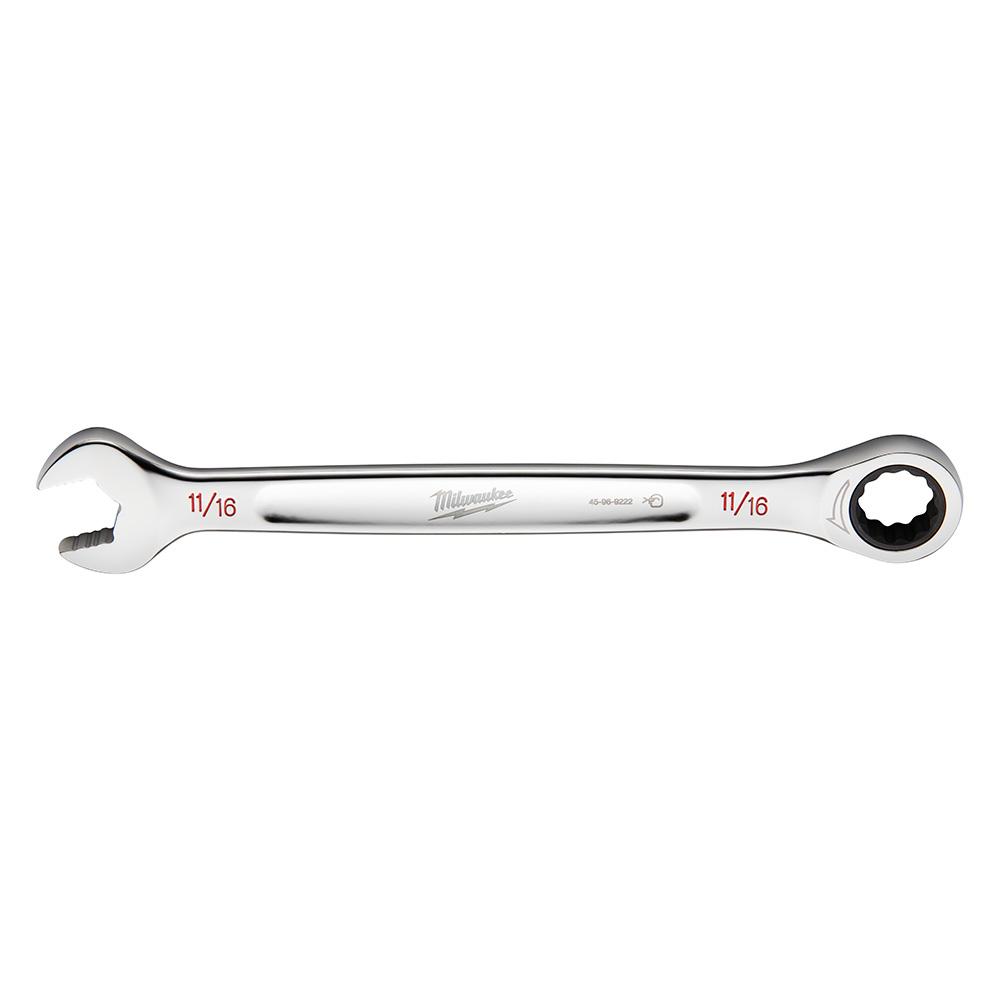 11/16 in. SAE Ratcheting Combination Wrench<span class=' ItemWarning' style='display:block;'>Item is usually in stock, but we&#39;ll be in touch if there&#39;s a problem<br /></span>