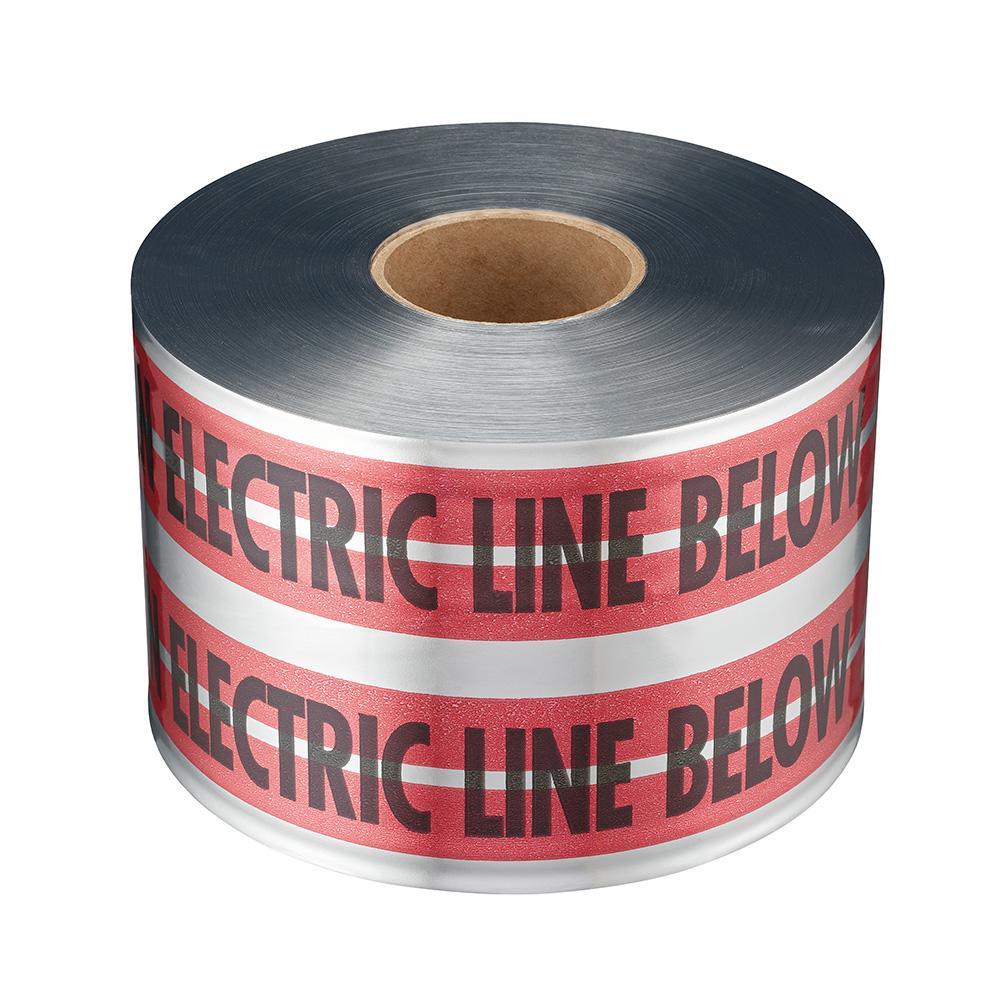 MAGNATEC® Premium Detectable Tape-Electric Line<span class=' ItemWarning' style='display:block;'>Item is usually in stock, but we&#39;ll be in touch if there&#39;s a problem<br /></span>