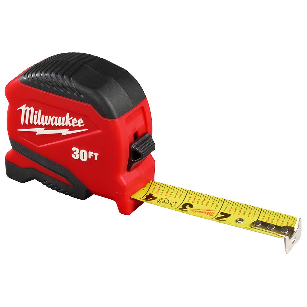 30ft Compact Tape Measure<span class=' ItemWarning' style='display:block;'>Item is usually in stock, but we&#39;ll be in touch if there&#39;s a problem<br /></span>