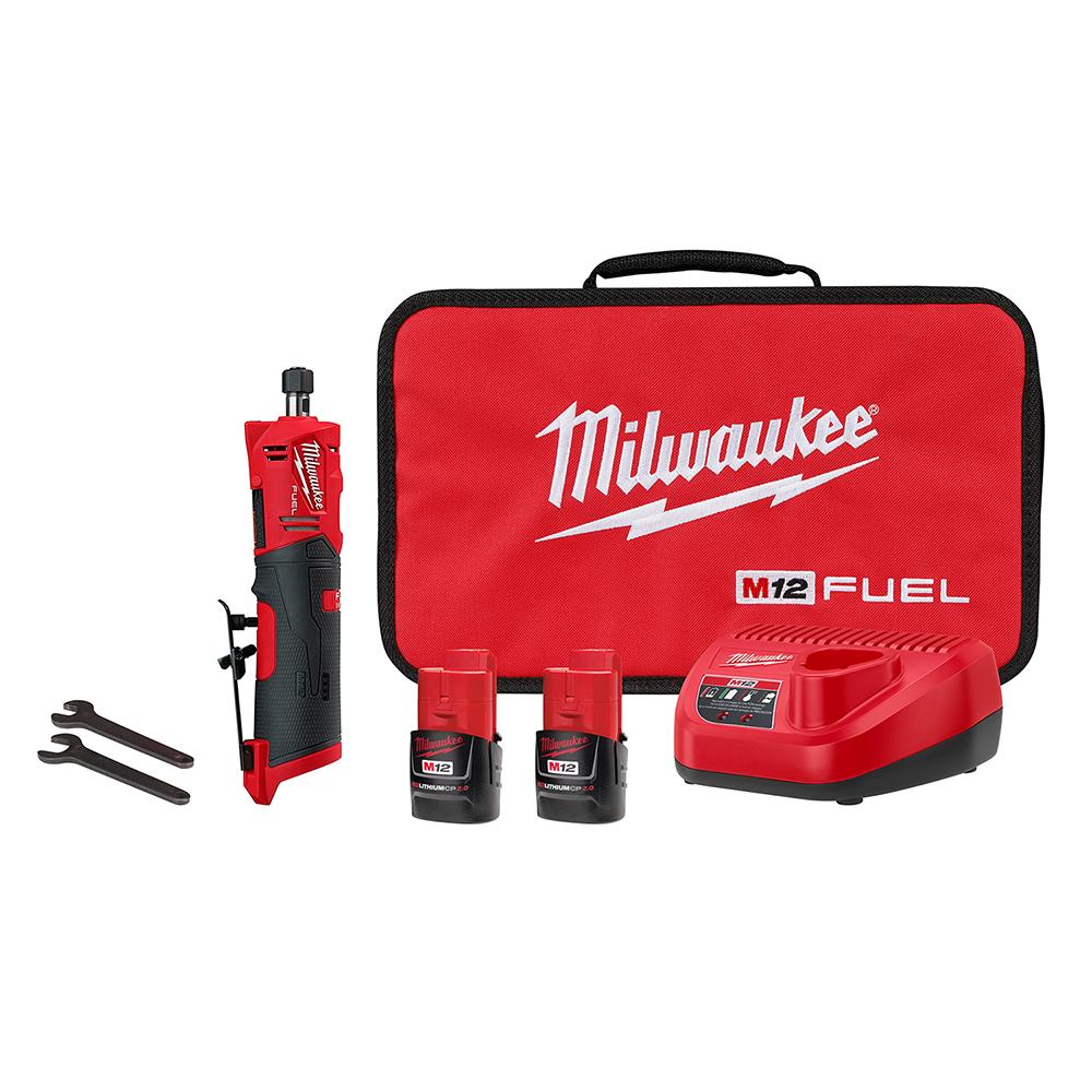 M12 FUEL™ Straight Die Grinder 2 Battery Kit<span class=' ItemWarning' style='display:block;'>Item is usually in stock, but we&#39;ll be in touch if there&#39;s a problem<br /></span>