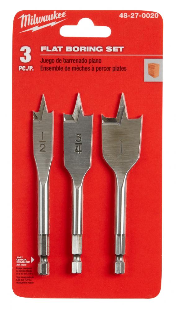 3 PC Stubby Flat Boring Set<span class=' ItemWarning' style='display:block;'>Item is usually in stock, but we&#39;ll be in touch if there&#39;s a problem<br /></span>