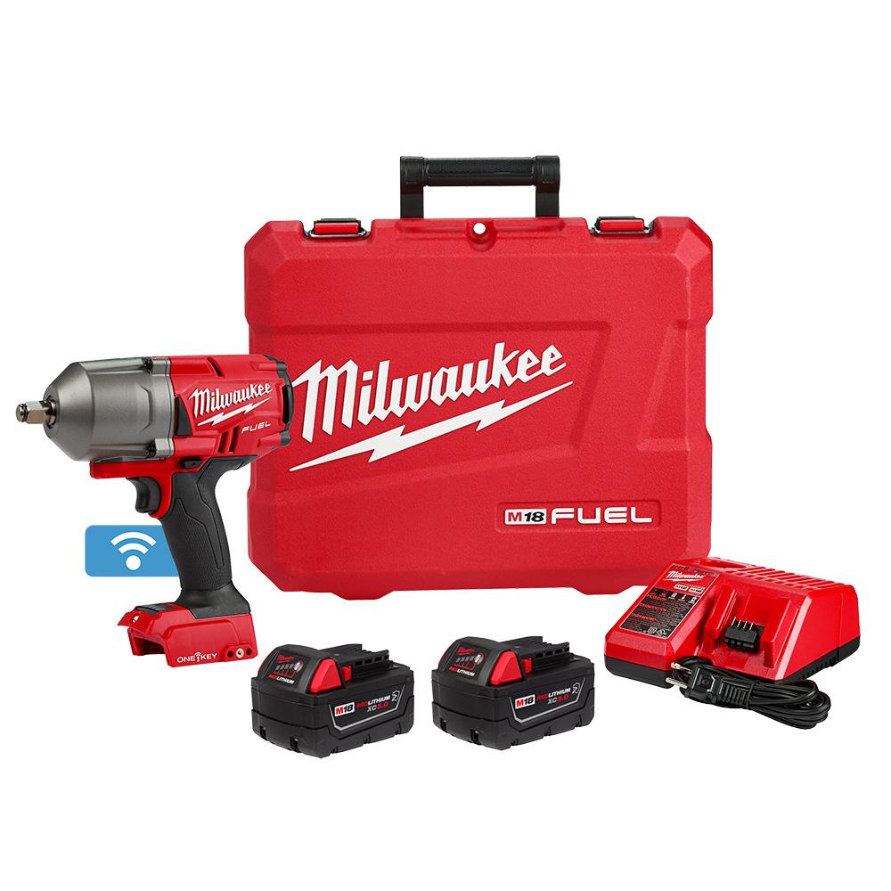 M18 FUEL™ w/ ONE-KEY™ High Torque Impact Wrench 1/2&#34; Friction Ring Kit<span class=' ItemWarning' style='display:block;'>Item is usually in stock, but we&#39;ll be in touch if there&#39;s a problem<br /></span>