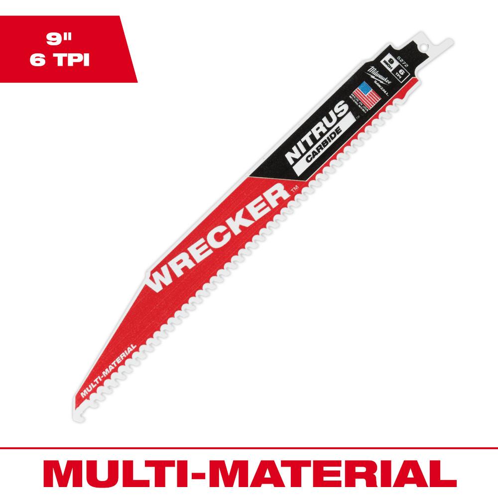 9&#34; The WRECKER™ with NITRUS CARBIDE™ 1PK<span class=' ItemWarning' style='display:block;'>Item is usually in stock, but we&#39;ll be in touch if there&#39;s a problem<br /></span>