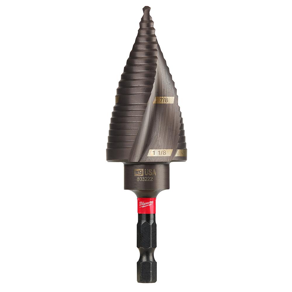 SHOCKWAVE™ Impact Duty™ Step Bit #9 7/8 in. &1-1/8 in.<span class=' ItemWarning' style='display:block;'>Item is usually in stock, but we&#39;ll be in touch if there&#39;s a problem<br /></span>