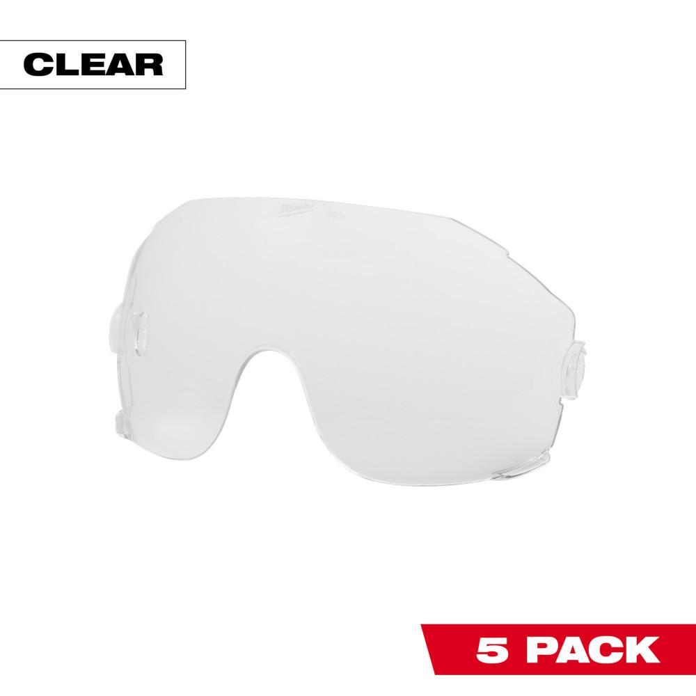 5pk Clear Eye Visor Replacement Lenses<span class=' ItemWarning' style='display:block;'>Item is usually in stock, but we&#39;ll be in touch if there&#39;s a problem<br /></span>