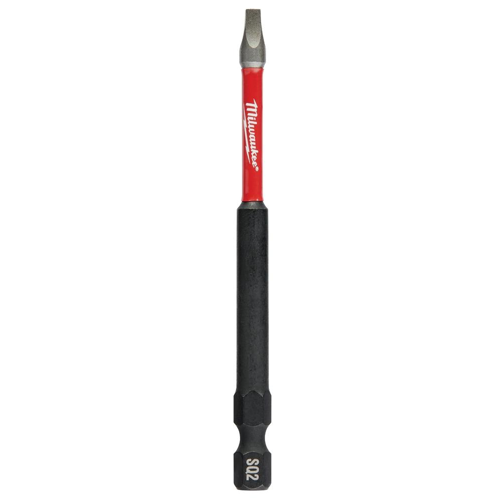 SHOCKWAVE™ 3-1/2&#34; SQ2 Impact Bit 2PK<span class=' ItemWarning' style='display:block;'>Item is usually in stock, but we&#39;ll be in touch if there&#39;s a problem<br /></span>