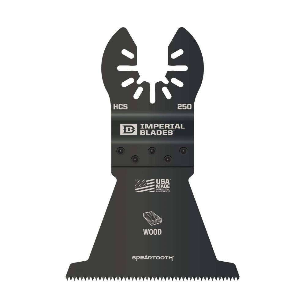 Imperial Blades IBOA250-1 One Fit™ 2-1/2&#34; Speartooth Fast Cut Wood Blade, 1PC<span class=' ItemWarning' style='display:block;'>Item is usually in stock, but we&#39;ll be in touch if there&#39;s a problem<br /></span>