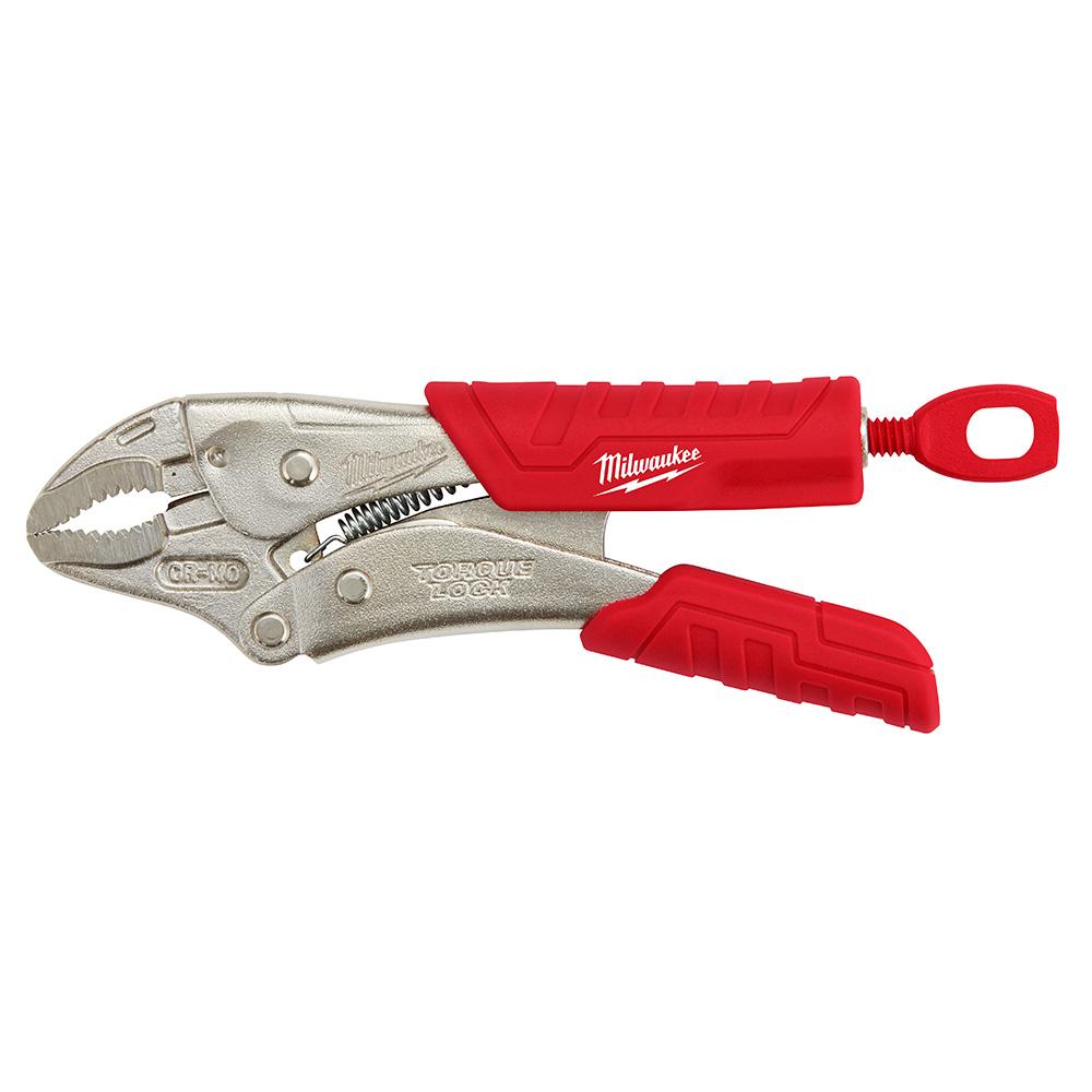 5 in. TORQUE LOCK™ Curved Jaw Locking Pliers With Grip<span class=' ItemWarning' style='display:block;'>Item is usually in stock, but we&#39;ll be in touch if there&#39;s a problem<br /></span>