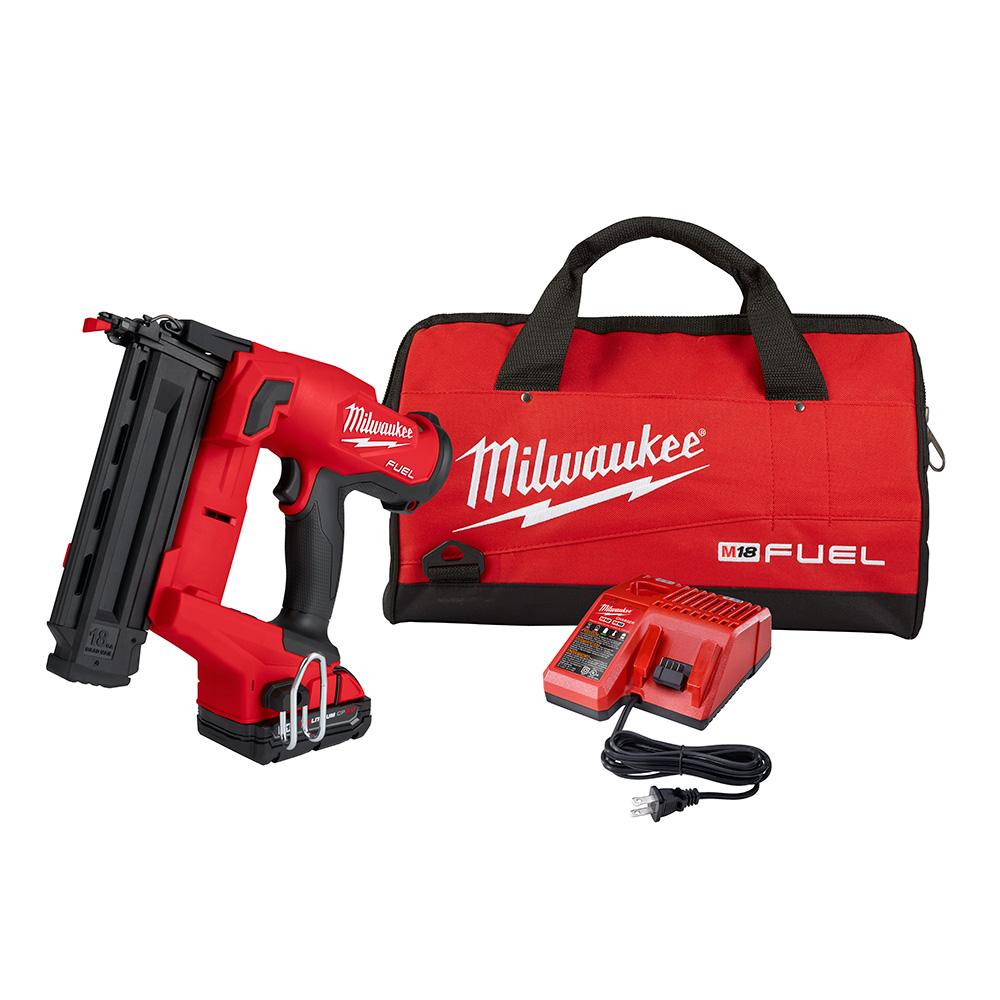 M18 FUEL™ 18 Gauge Brad Nailer Kit-Reconditioned<span class=' ItemWarning' style='display:block;'>Item is usually in stock, but we&#39;ll be in touch if there&#39;s a problem<br /></span>