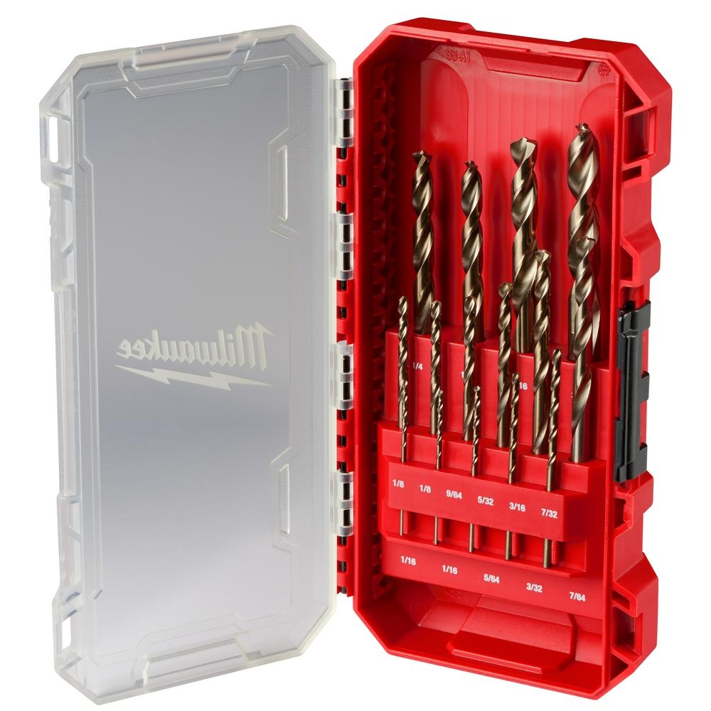 RED HELIX™ Cobalt Drill Bit Set – 15PC<span class=' ItemWarning' style='display:block;'>Item is usually in stock, but we&#39;ll be in touch if there&#39;s a problem<br /></span>