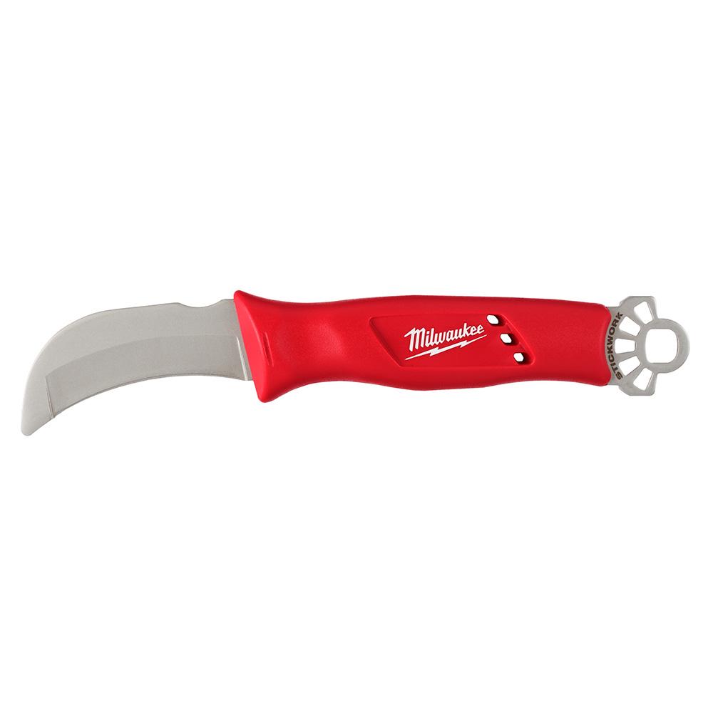 Lineman’s Blunt Tip Hawkbill Knife with STICKWORK™ 3-in-1 Ring<span class=' ItemWarning' style='display:block;'>Item is usually in stock, but we&#39;ll be in touch if there&#39;s a problem<br /></span>