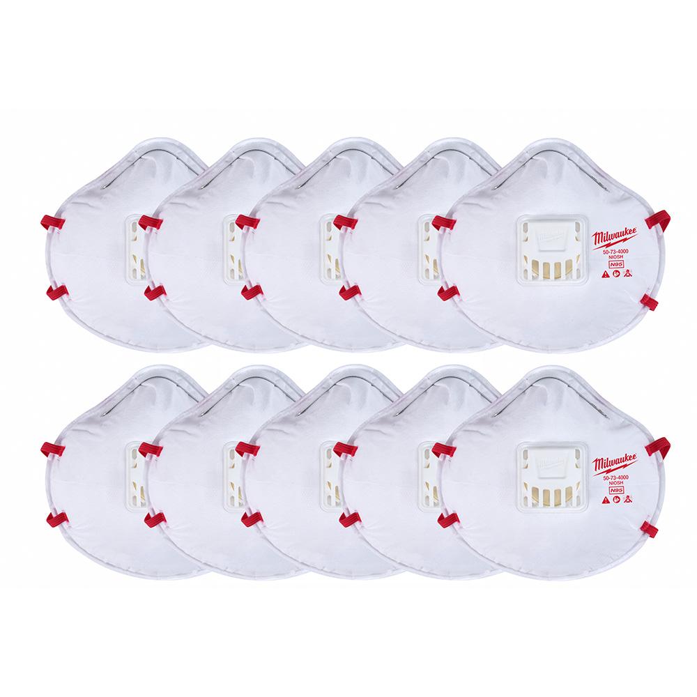 10PK N95 Valved Respirator<span class=' ItemWarning' style='display:block;'>Item is usually in stock, but we&#39;ll be in touch if there&#39;s a problem<br /></span>